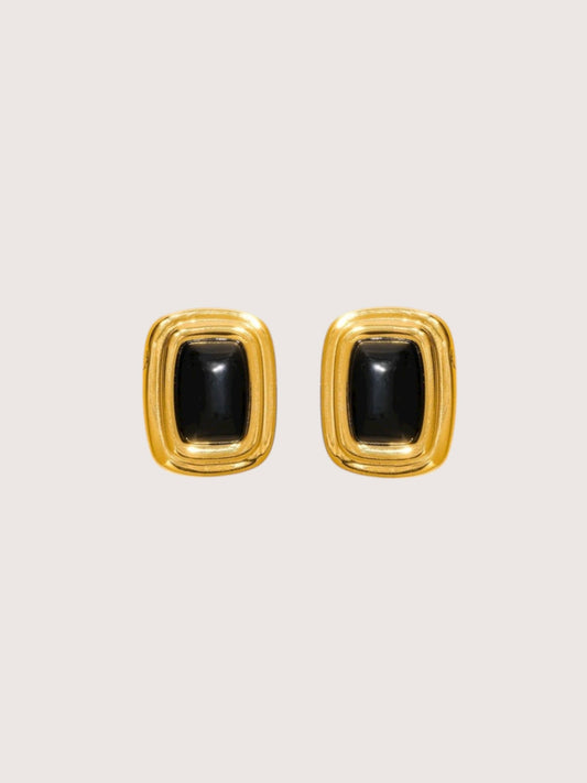Square Stone Earring
