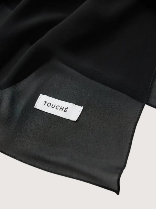 Chiffon Shawl | Black