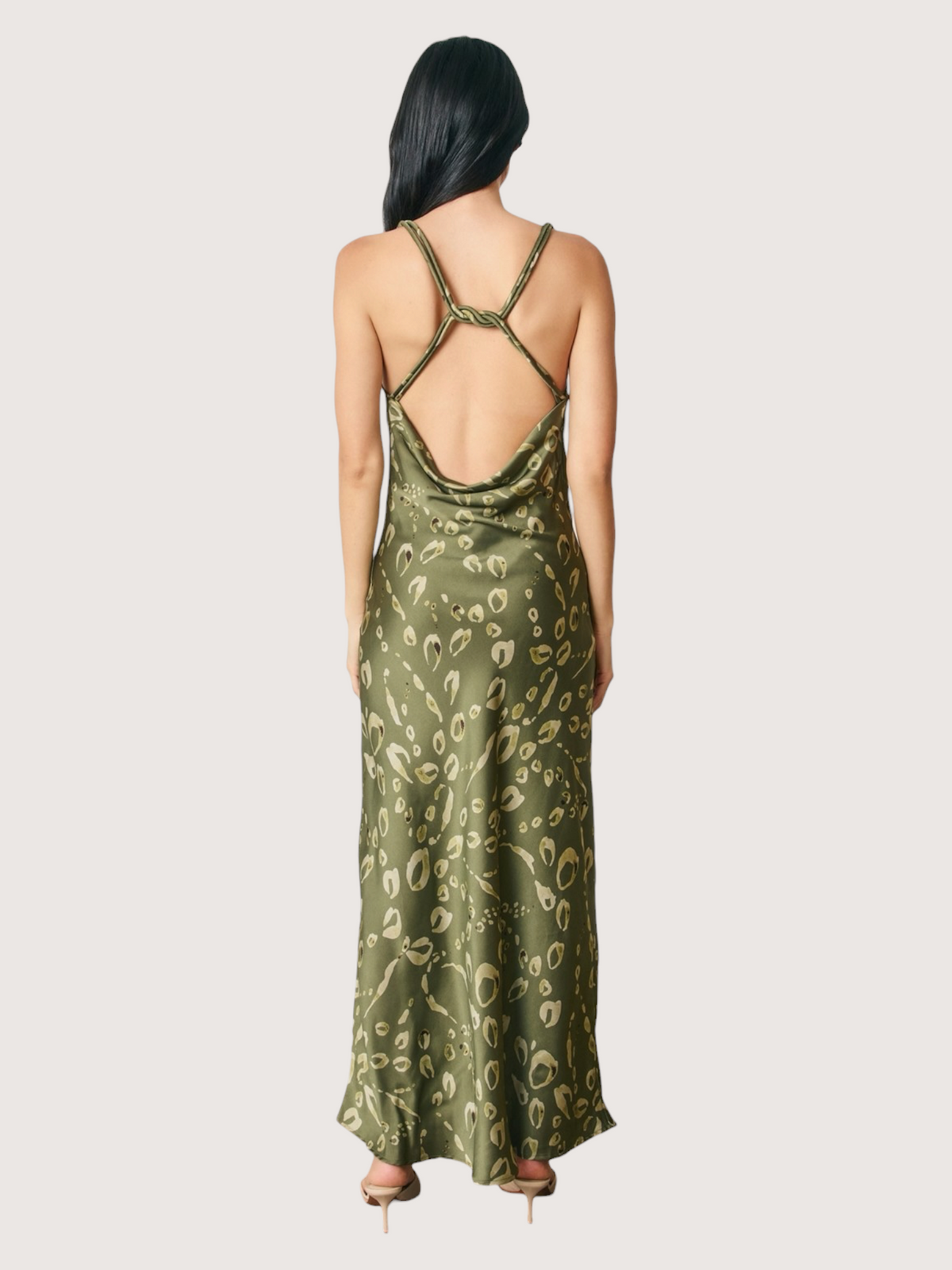 Cowl Neck Maxi Dress