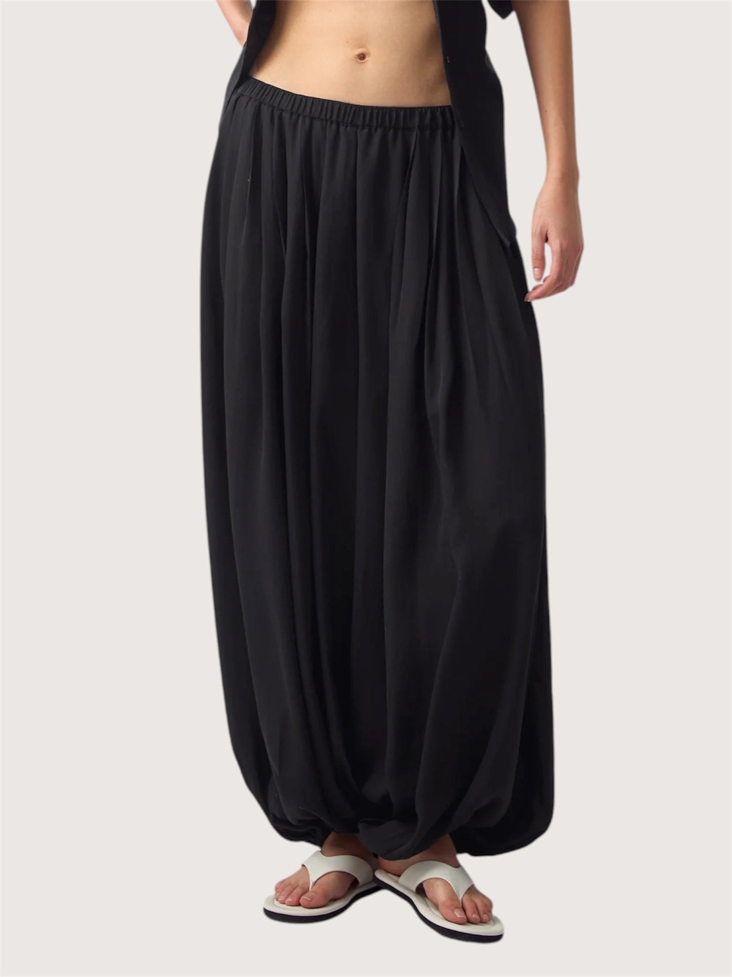 Balloon Hem Trouser