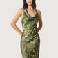 Cowl Neck Maxi Dress