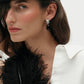 Saari Earrings | Silver