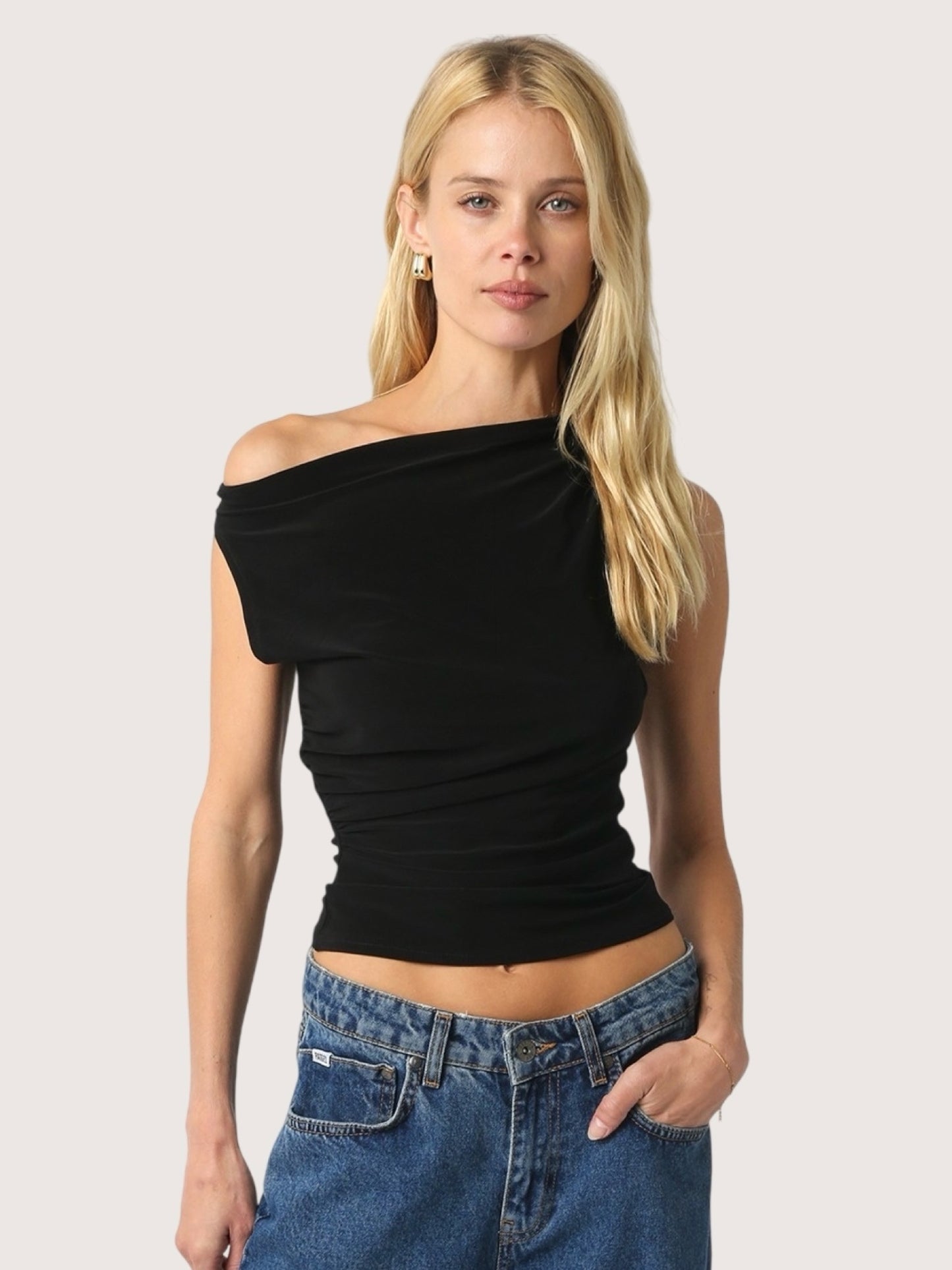 Bianca Cowl Neck Top