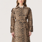 Leopard Trench Coat