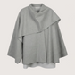 Bondi Scarf Overcoat | Grey
