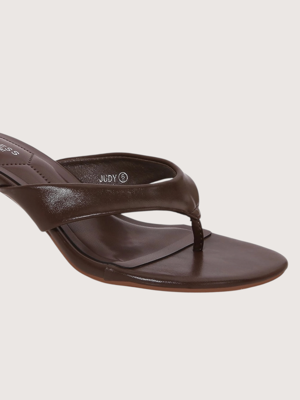 Judy Thong Heel | Brown