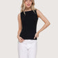 Boat Neck Knit Top