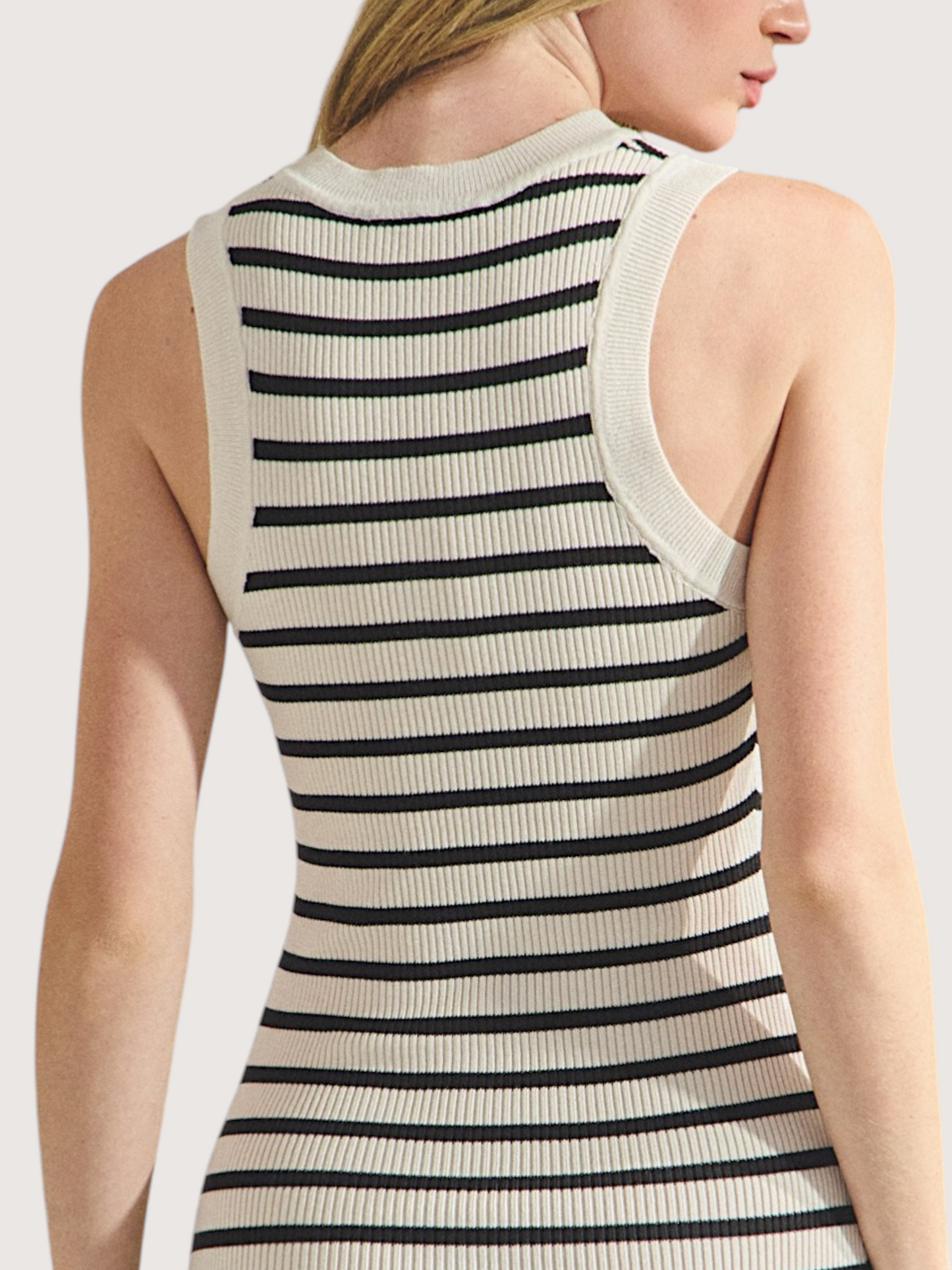 Striped Knit Dress