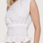 OTS Smocked Top | Off White