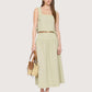 Alys Plaid Midi Skirt