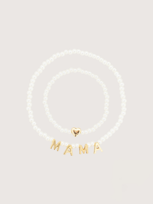 Mama and Me Bracelet Set