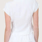 Pintuck Blouse | White