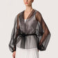Organza Waist Jacket