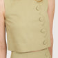Scallop Trim Top | Sage