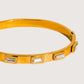 Baguette Gem Bangle