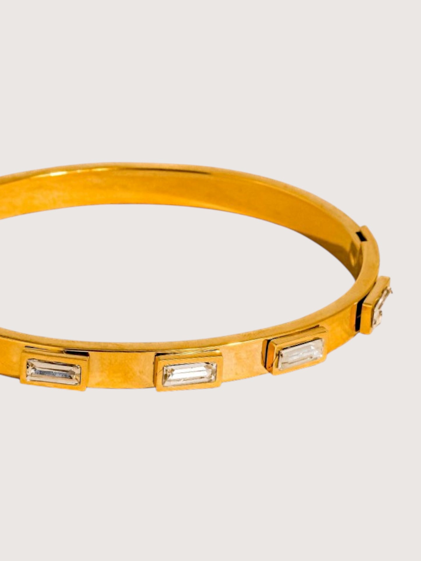 Baguette Gem Bangle
