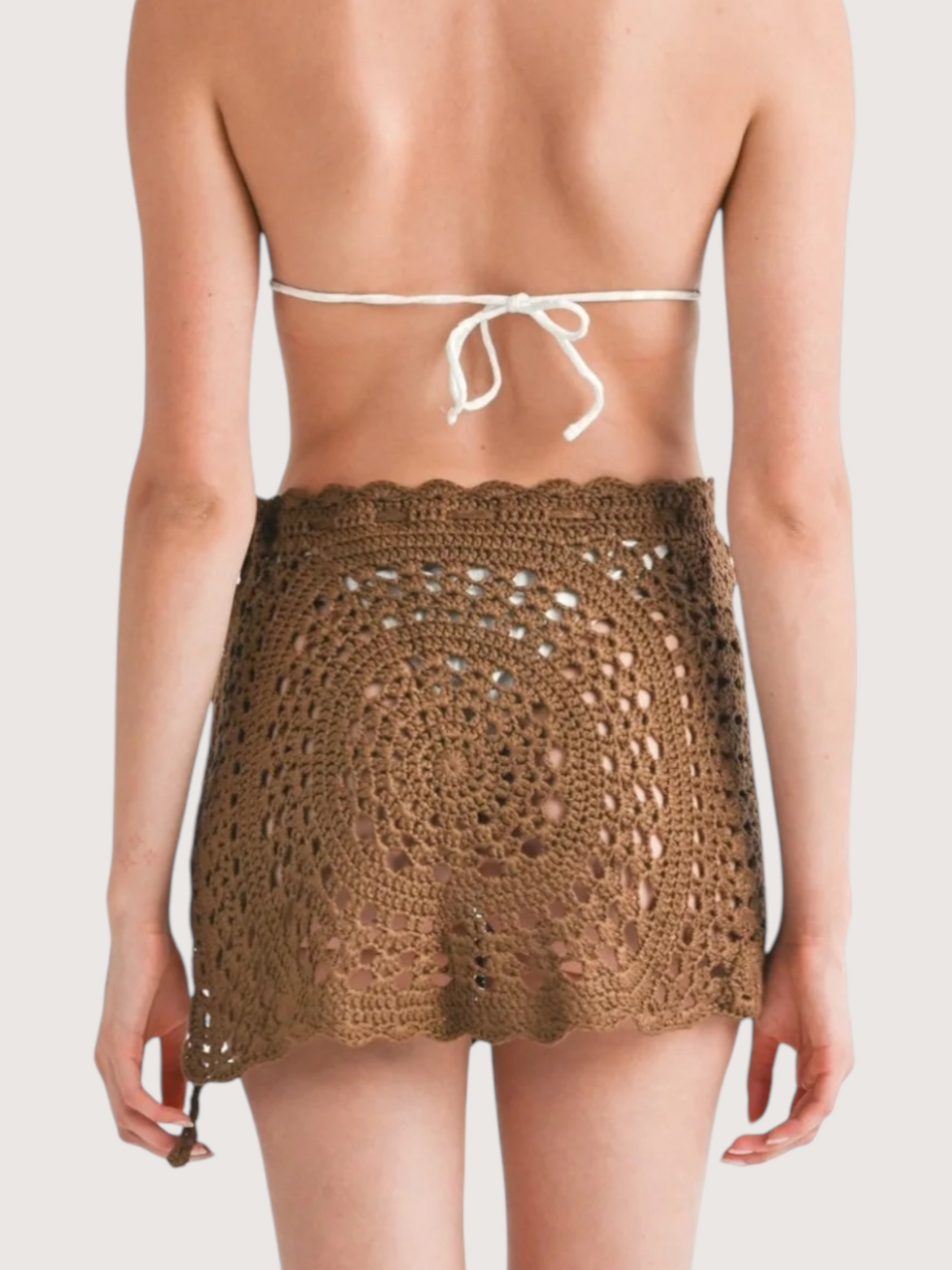 Crochet Mini Skirt