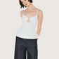 Porto Knit Top | White
