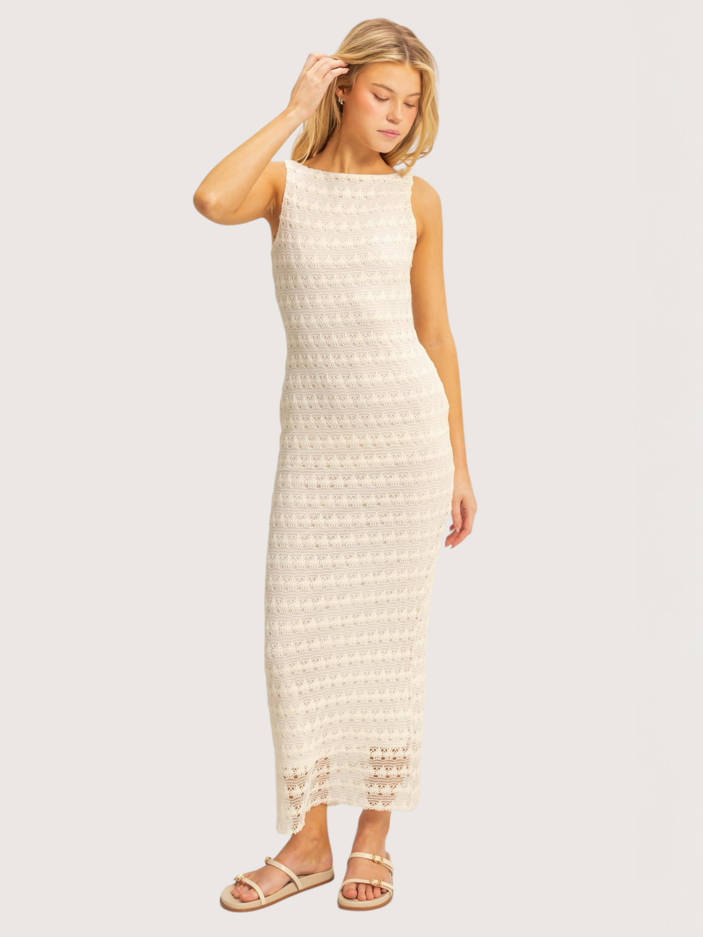 Crochet Maxi Dress