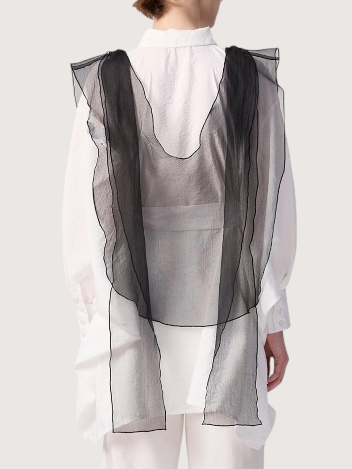 Organza Bib Overlay