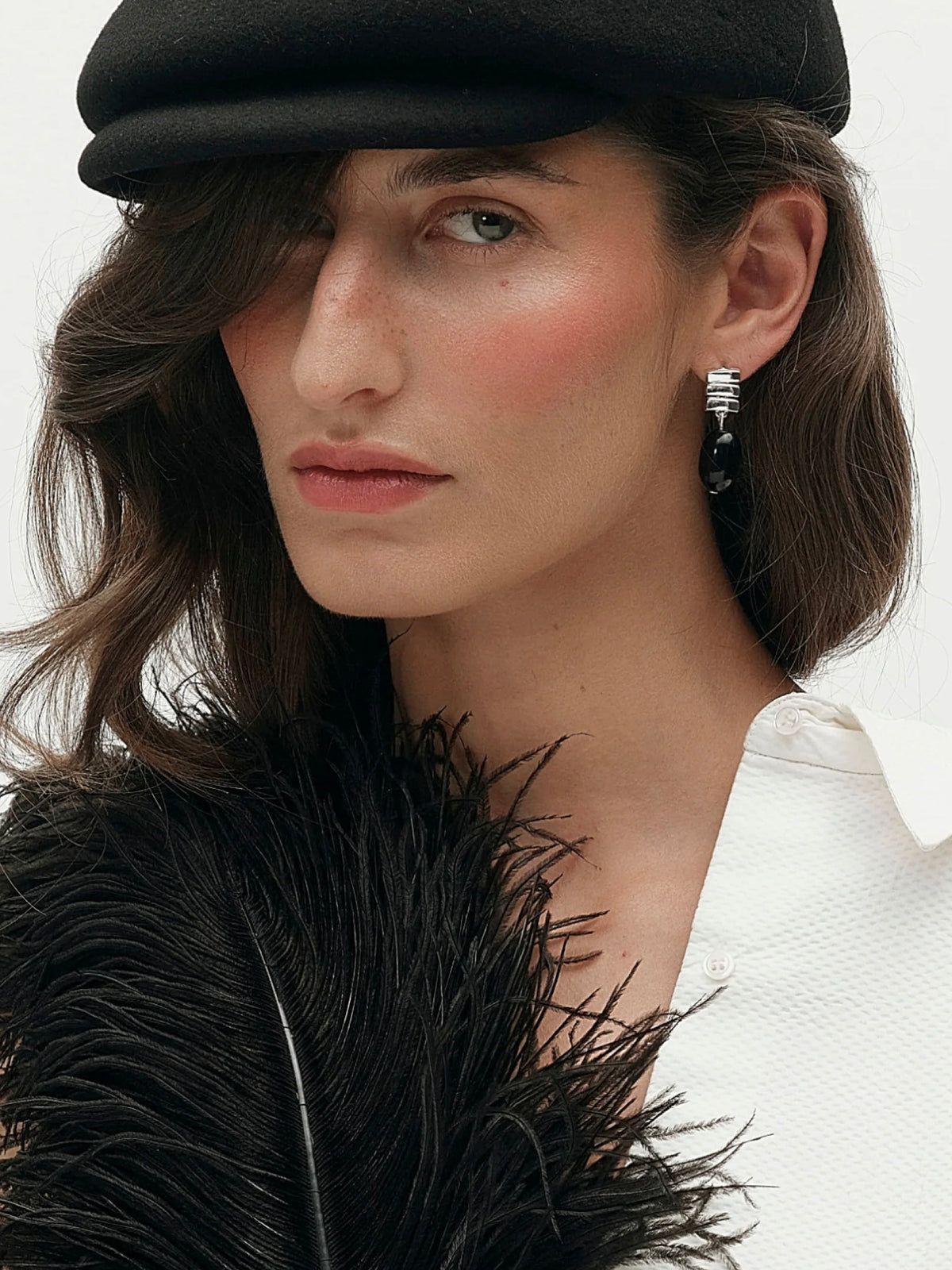 Saari Earrings | Silver