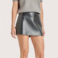Mini Leather Skort