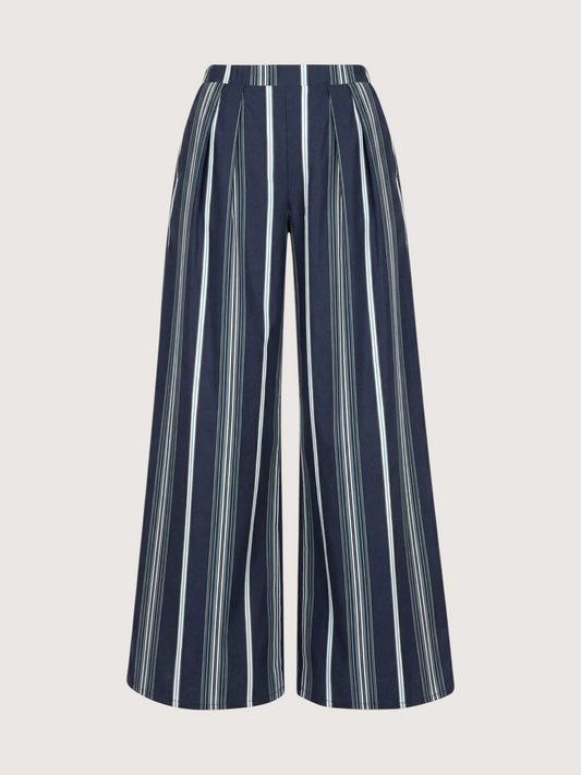 Monette Striped Wide Leg Pant