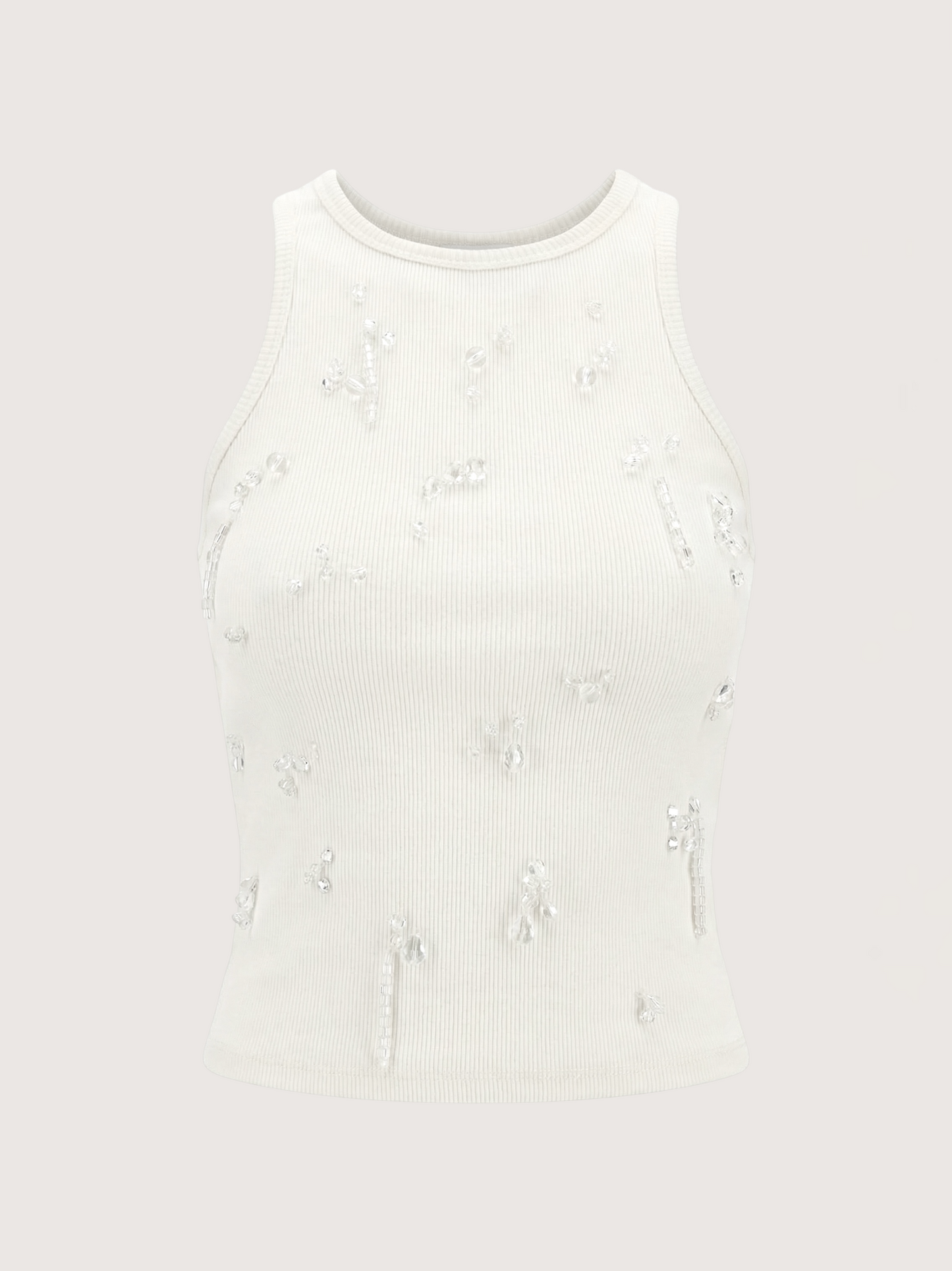 Beaded Ribbed Tank