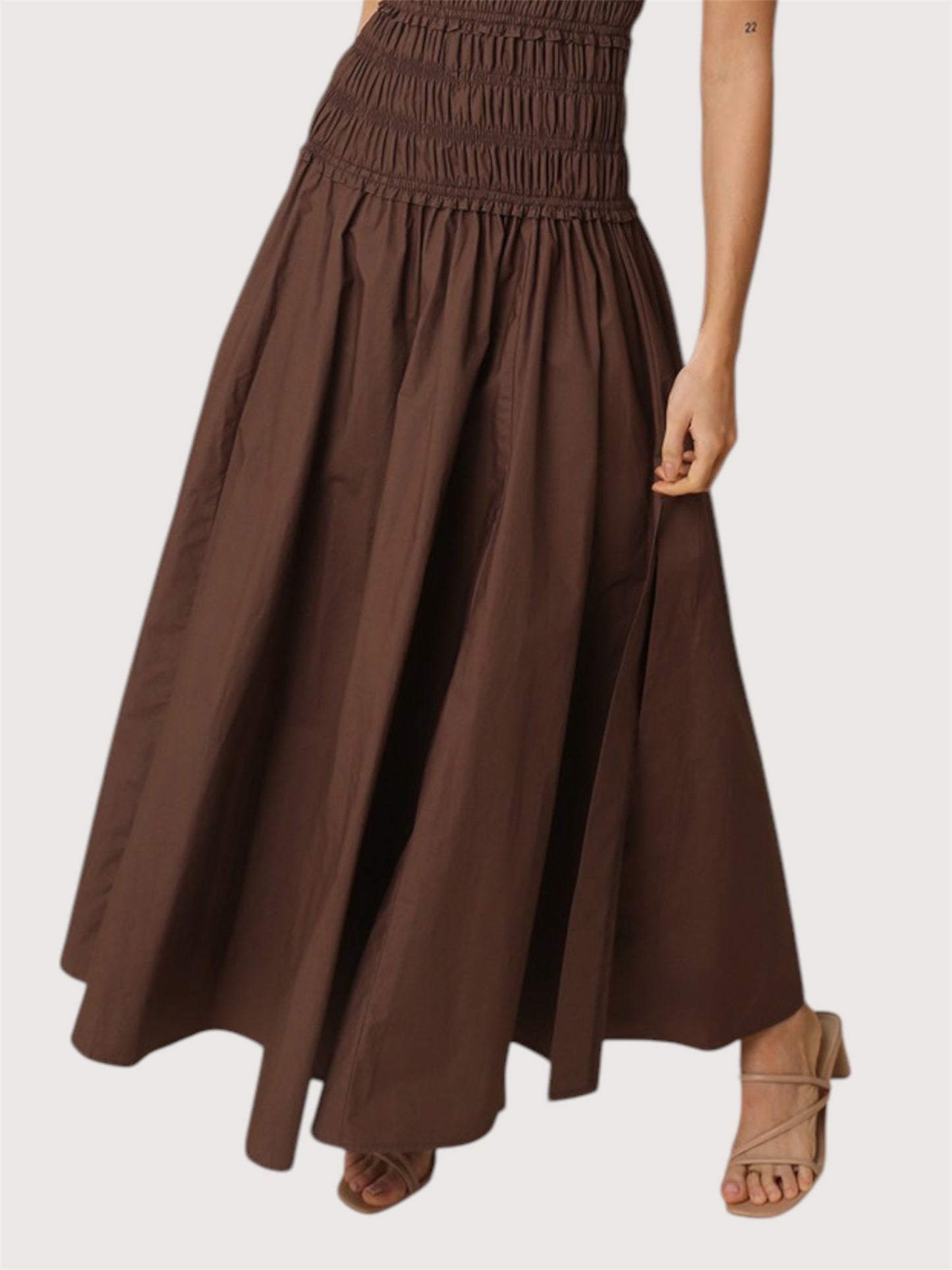 Luna Smocked Maxi Dress