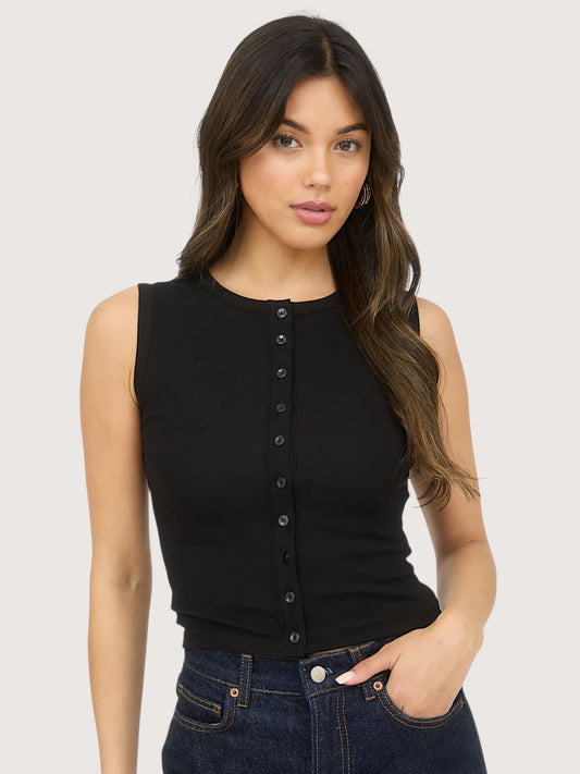 Olivia Knit Top | Black