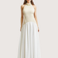 Boucle Knit Maxi Dress