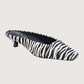 Zebra Kitten Heel