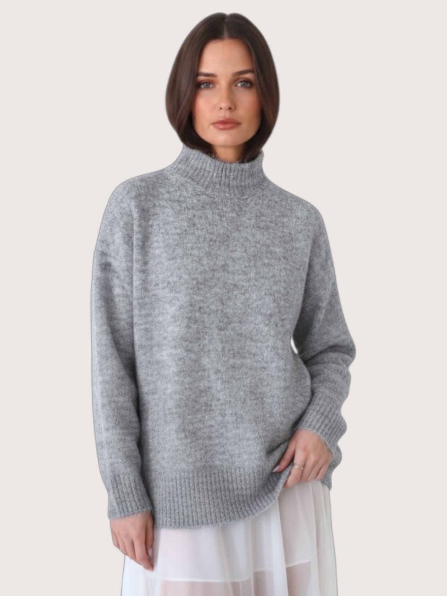 Marais Knit Sweater | Grey