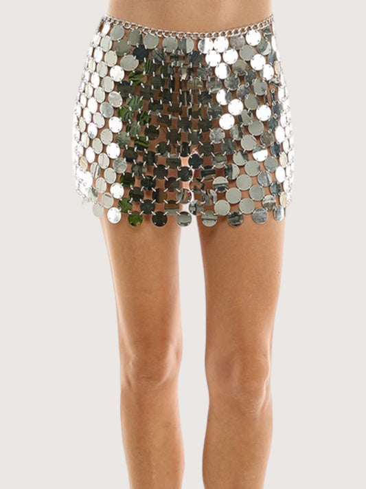 Chainmail Mini Skirt