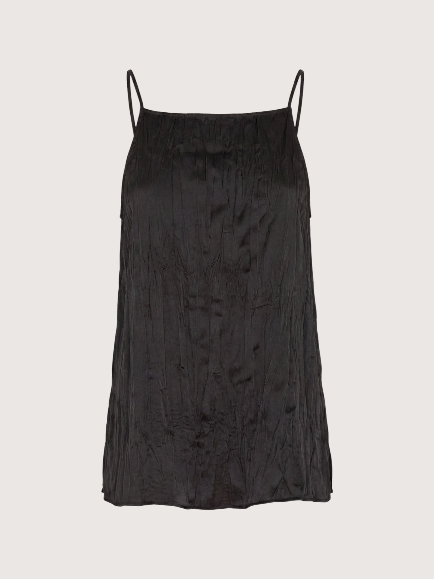Kimbra Pleated Satin Top