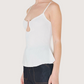 Porto Knit Top | White