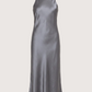 Elaine Satin Slip Dress