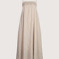 Smocked Striped Maxi Dress
