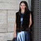 Reversible Fur Vest