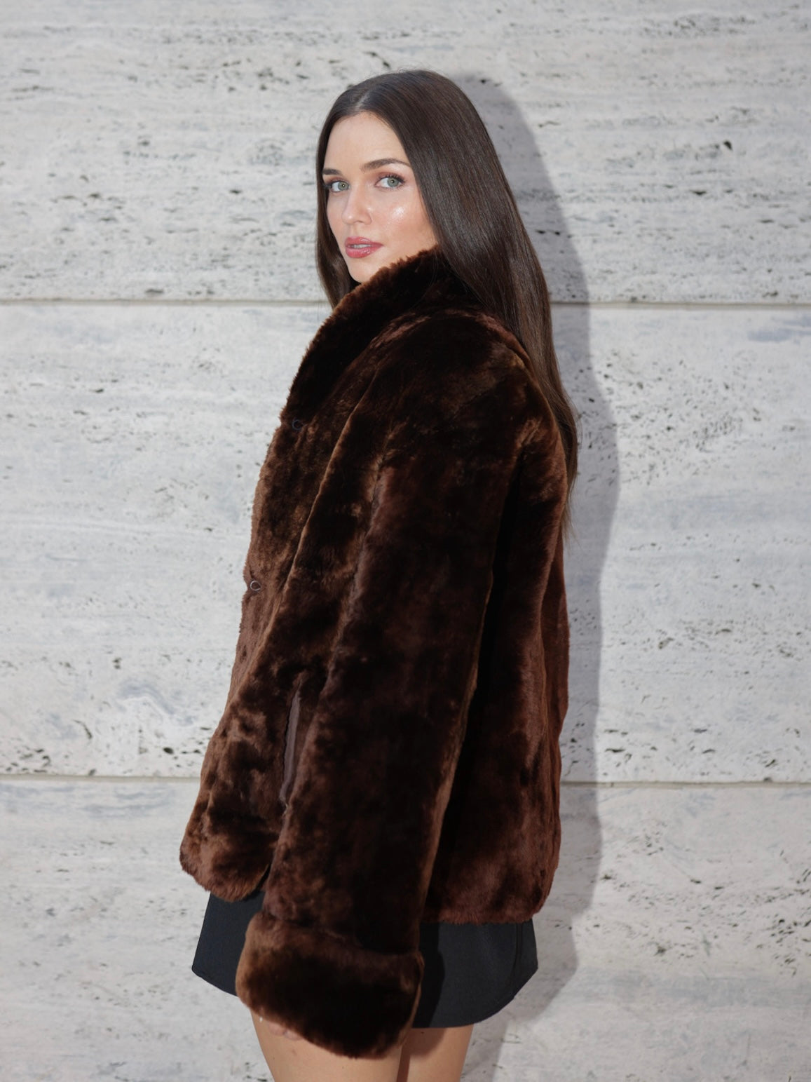 Amber Luxe Fur Coat