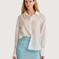 Nadia Textured Blouse | White