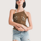 Asymmetric Crochet Tank