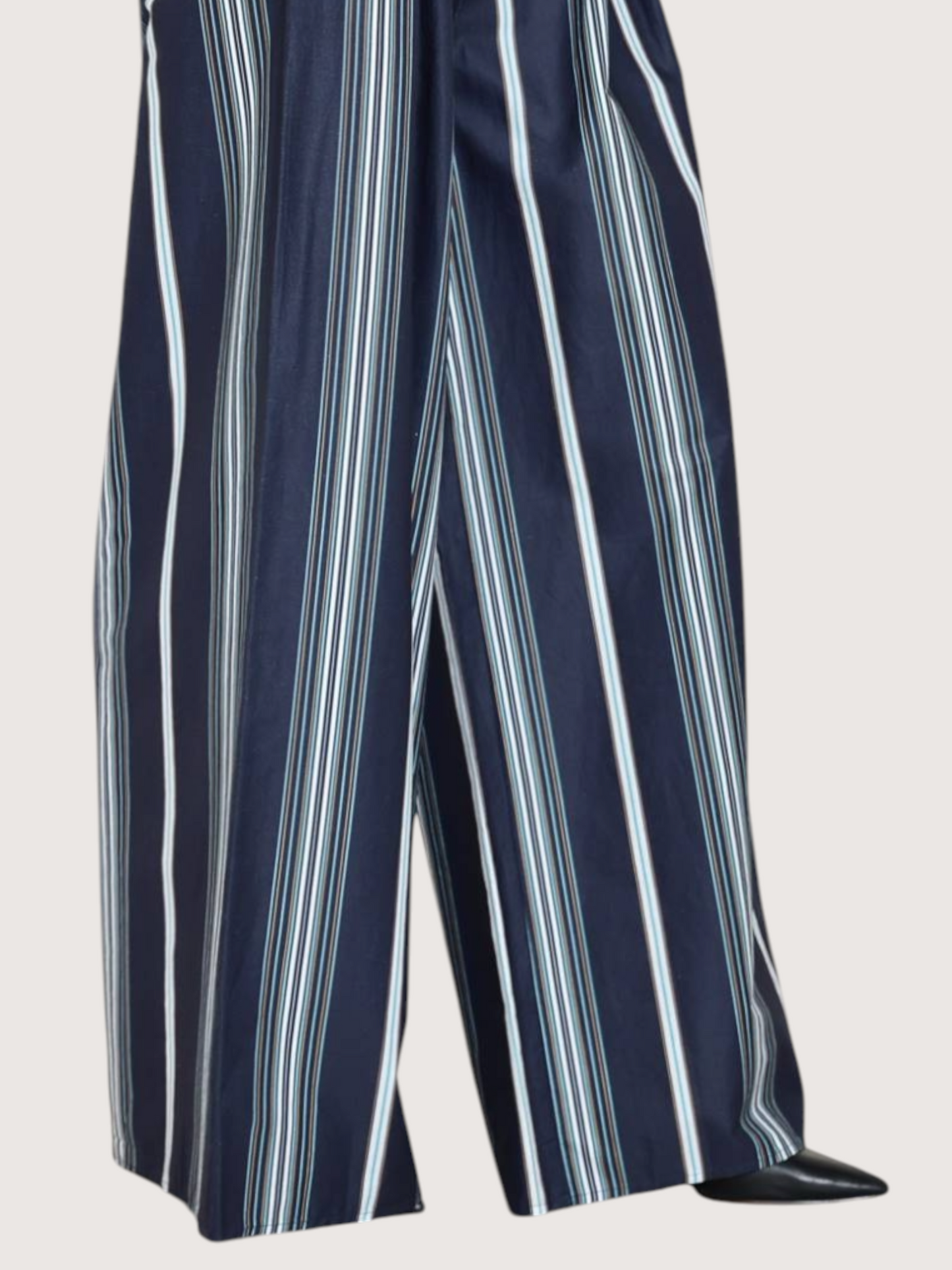 Monette Striped Wide Leg Pant