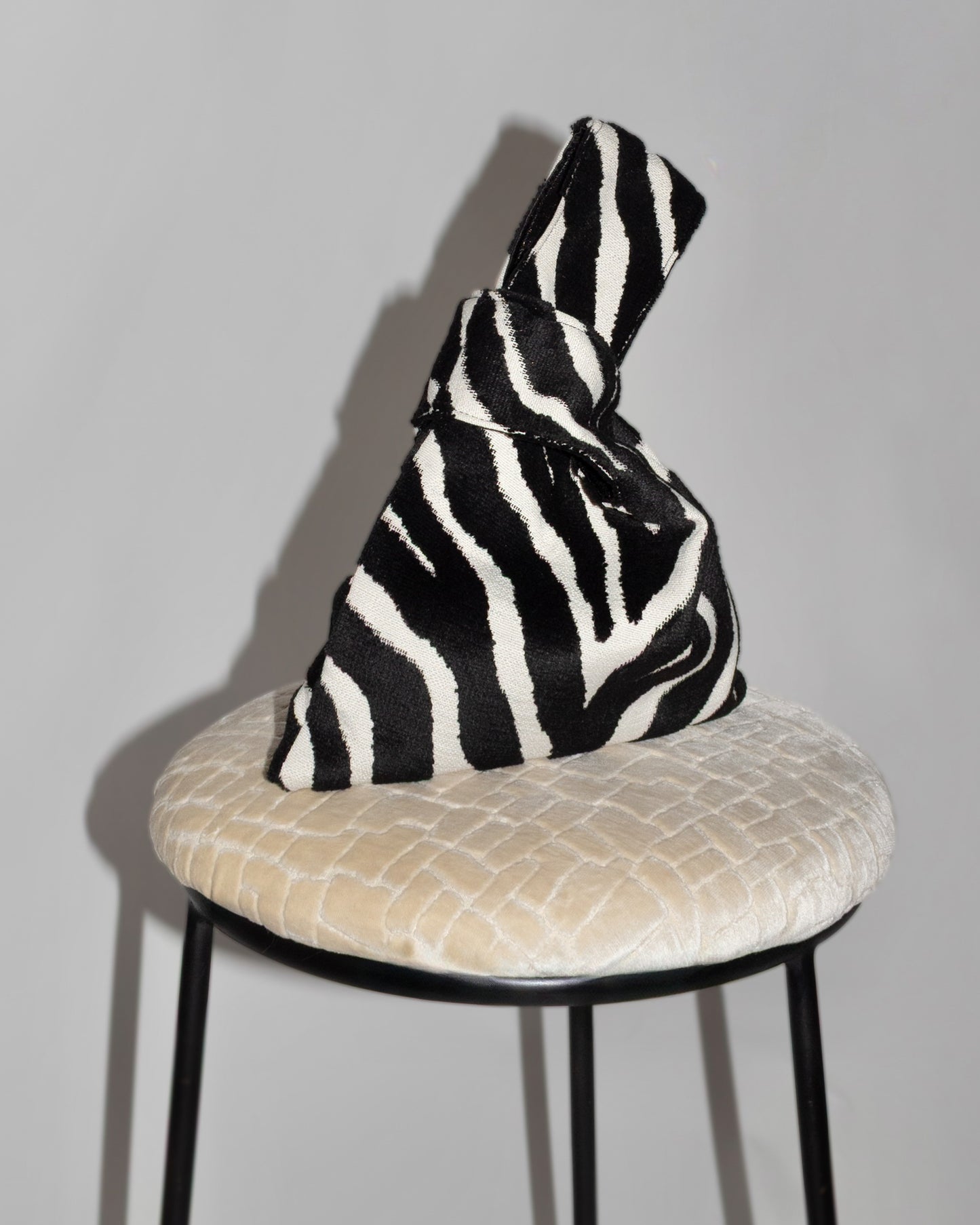 Zebra Knot Bag