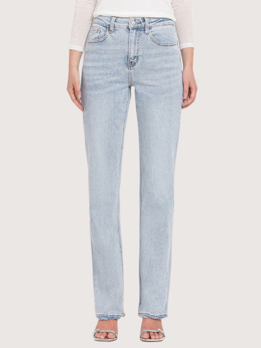 Super High Rise Straight Denim