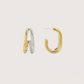 Curved Link Earring