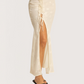 Floral Chiffon Midi Skirt