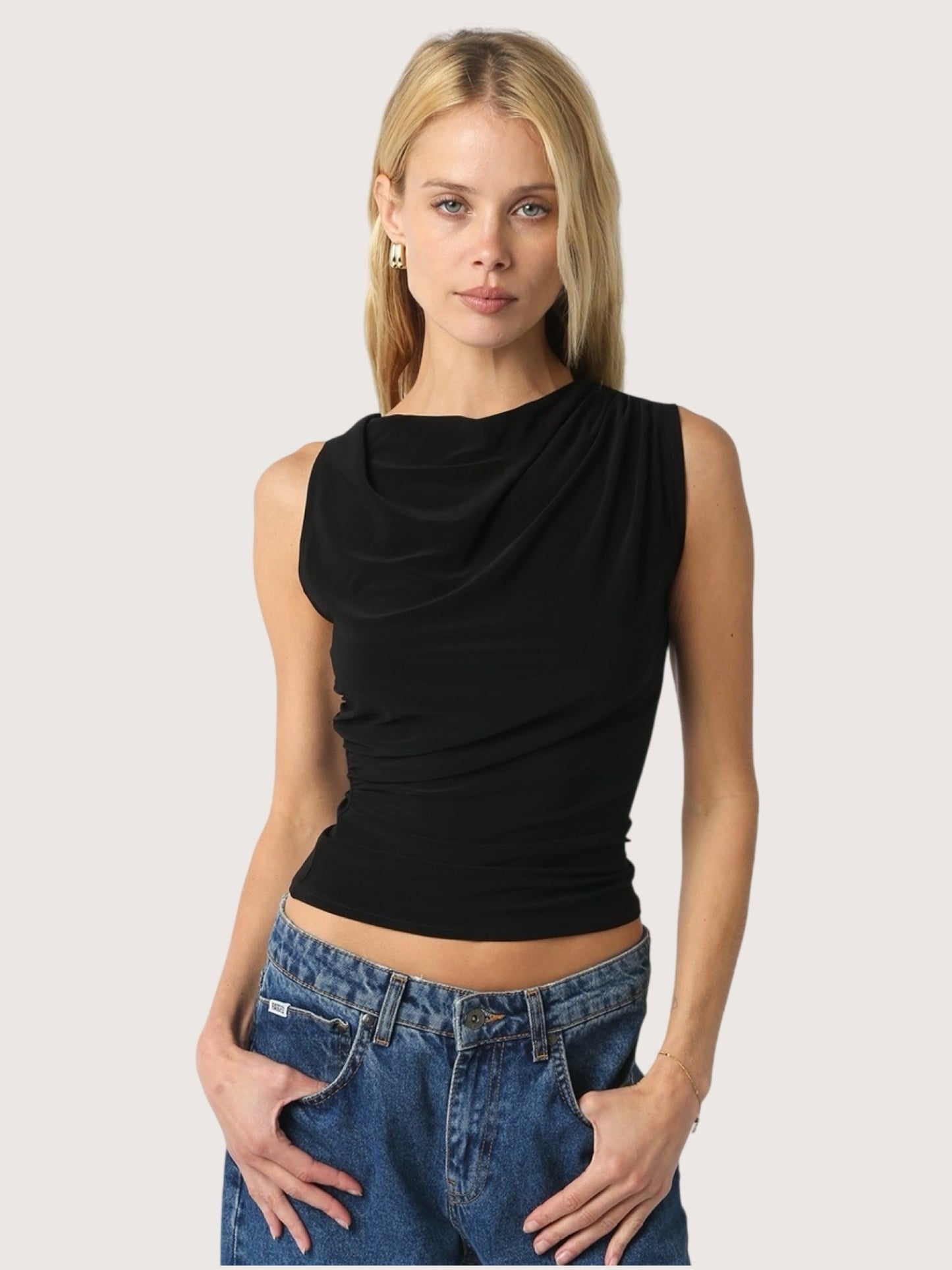 Bianca Cowl Neck Top