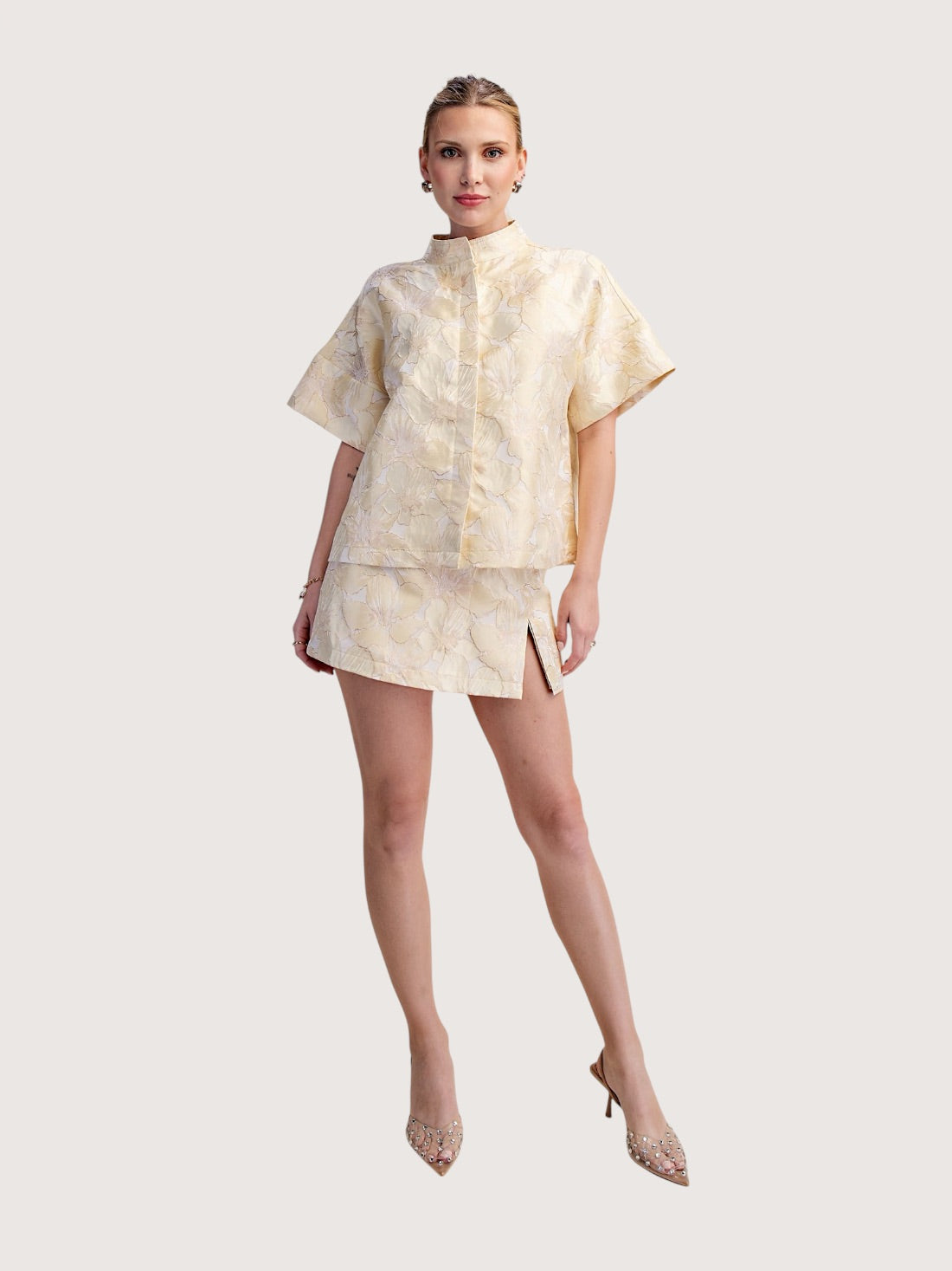 Ellie Jacquard Skort