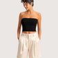 Satin Bermuda Short